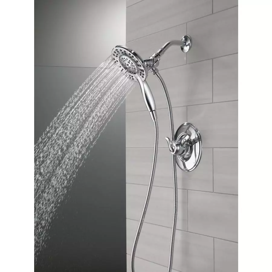 Delta Linden Chrome 1-Handle Shower Faucet 10 Delta Linden Chrome 1-Handle Shower Faucet - Image 8
