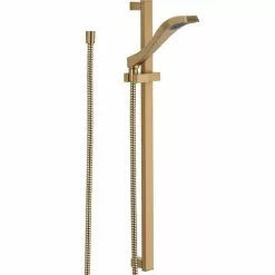 Delta Dryden Champagne Bronze 1-Spray Handheld Shower 1.75-GPM (6.6-LPM) 13 Delta Dryden Champagne Bronze 1-Spray Handheld Shower 1.75-GPM (6.6-LPM) -Bath and Faucet shop 034449658041xl 1800x1800