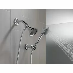 Delta 0.5-in Chrome Universal Shower Arm With Diverter -Bath and Faucet shop 034449671248 12168309 1800x1800