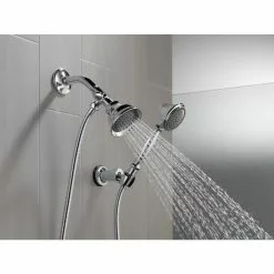 Delta 0.5-in Chrome Universal Shower Arm With Diverter -Bath and Faucet shop 034449671248 12168310 1800x1800