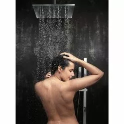 Delta 0.5-in Chrome Universal Shower Arm And Flange -Bath and Faucet shop 034449671620 12167558 1800x1800