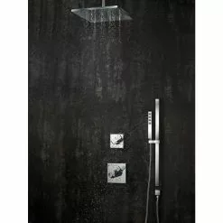 Delta 0.5-in Chrome Universal Shower Arm And Flange -Bath and Faucet shop 034449671644 12171733 1800x1800