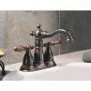 Delta Victorian Venetian Bronze 2-handle 4-in Centerset WaterSense Bathroom Sink Faucet With Drain -Bath and Faucet shop 034449680660 07621255 1800x1800