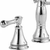 Delta Cassidy Chrome 2-handle Widespread WaterSense Bathroom Sink Faucet With Drain -Bath and Faucet shop 034449681100 07734400 1800x1800