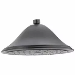Delta Cassidy Venetian Bronze 1-Spray Rain Shower Head 2.5-GPM (9.5-LPM)