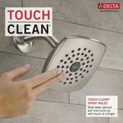 Delta Ashlyn Stainless 1-Handle Shower Faucet -Bath and Faucet shop 034449737265 09961824 1800x1800