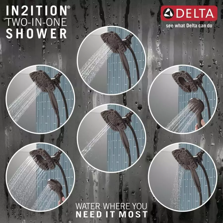 Delta Ashlyn Venetian Bronze 1-Handle Shower Faucet 4 Delta Ashlyn Venetian Bronze 1-Handle Shower Faucet - Image 2
