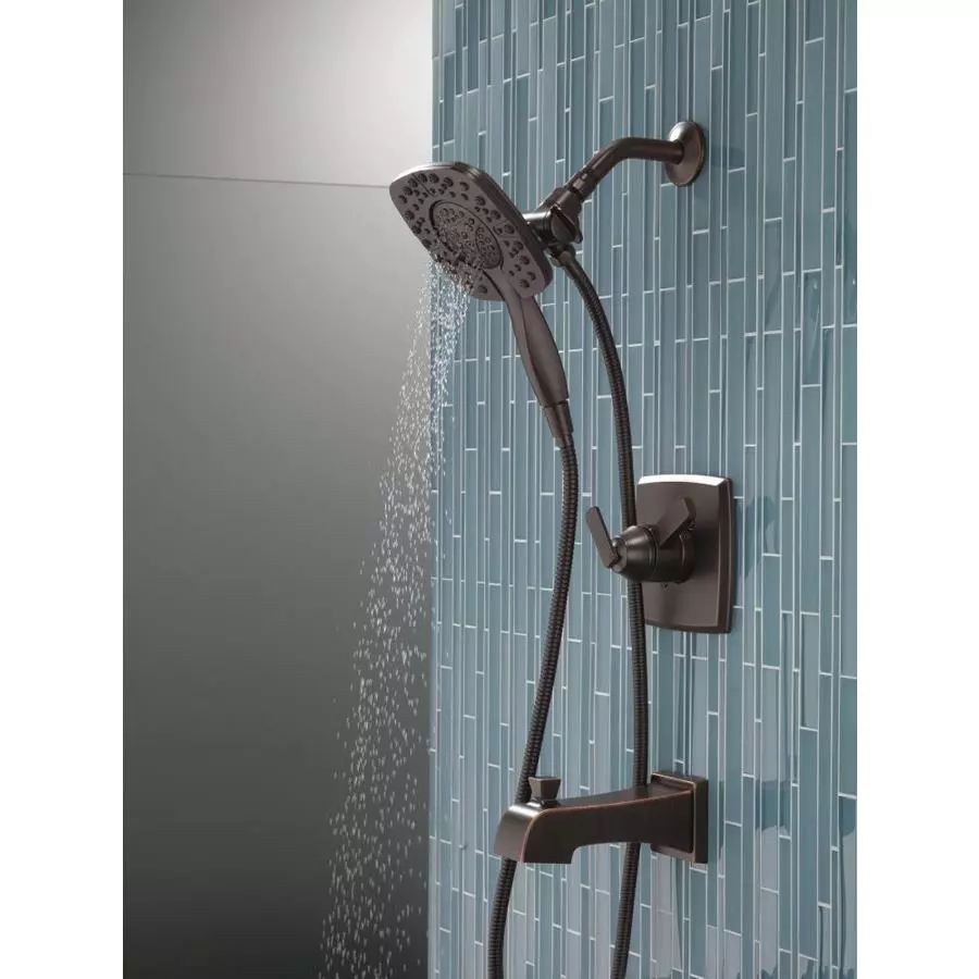 Delta Ashlyn Venetian Bronze 1-Handle Bathtub And Shower Faucet 14 Delta Ashlyn Venetian Bronze 1-Handle Bathtub And Shower Faucet - Image 12