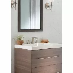 Delta Ashlyn Stainless 2-handle Widespread WaterSense Bathroom Sink Faucet With Drain -Bath and Faucet shop 034449745352 09901485 1800x1800