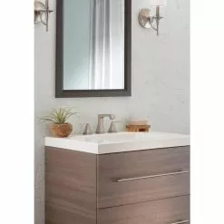 Delta Ashlyn Stainless 2-handle Widespread WaterSense Bathroom Sink Faucet With Drain -Bath and Faucet shop 034449745352 09901487 1800x1800