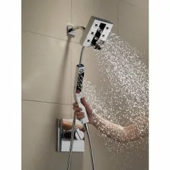 Delta In2ition H2Okinetic Chrome 4-Spray Dual Shower Head 2-GPM (7.6-LPM) -Bath and Faucet shop 034449827546 12330490 1800x1800