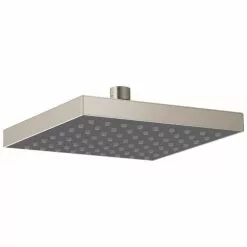 Delta Universal Showering Components Stainless 1-Spray Rain Shower Head 1.75-GPM (6.6-LPM) 11 Delta Universal Showering Components Stainless 1-Spray Rain Shower Head 1.75-GPM (6.6-LPM) -Bath and Faucet shop 034449828321xl 1800x1800