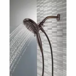 Delta Nura Venetian Bronze 1-Handle Bathtub And Shower Faucet With Valve -Bath and Faucet shop 034449830775 08204498 1800x1800