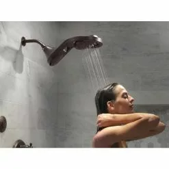 Delta Venetian Bronze 5-Spray Rain Shower Head 1.75-GPM (6.6-LPM) 21 Delta Venetian Bronze 5-Spray Rain Shower Head 1.75-GPM (6.6-LPM) -Bath and Faucet shop 034449832366 09885987 1800x1800