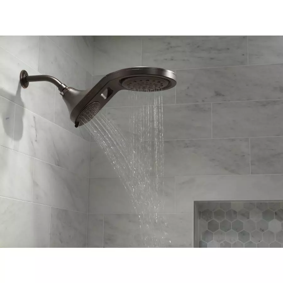 Delta Venetian Bronze 5-Spray Rain Shower Head 1.75-GPM (6.6-LPM) 11 Delta Venetian Bronze 5-Spray Rain Shower Head 1.75-GPM (6.6-LPM) - Image 9