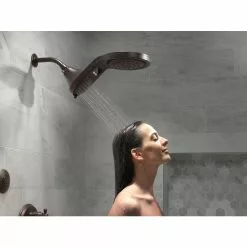 Delta Venetian Bronze 5-Spray Rain Shower Head 1.75-GPM (6.6-LPM) 28 Delta Venetian Bronze 5-Spray Rain Shower Head 1.75-GPM (6.6-LPM) -Bath and Faucet shop 034449832366 12170421 1800x1800