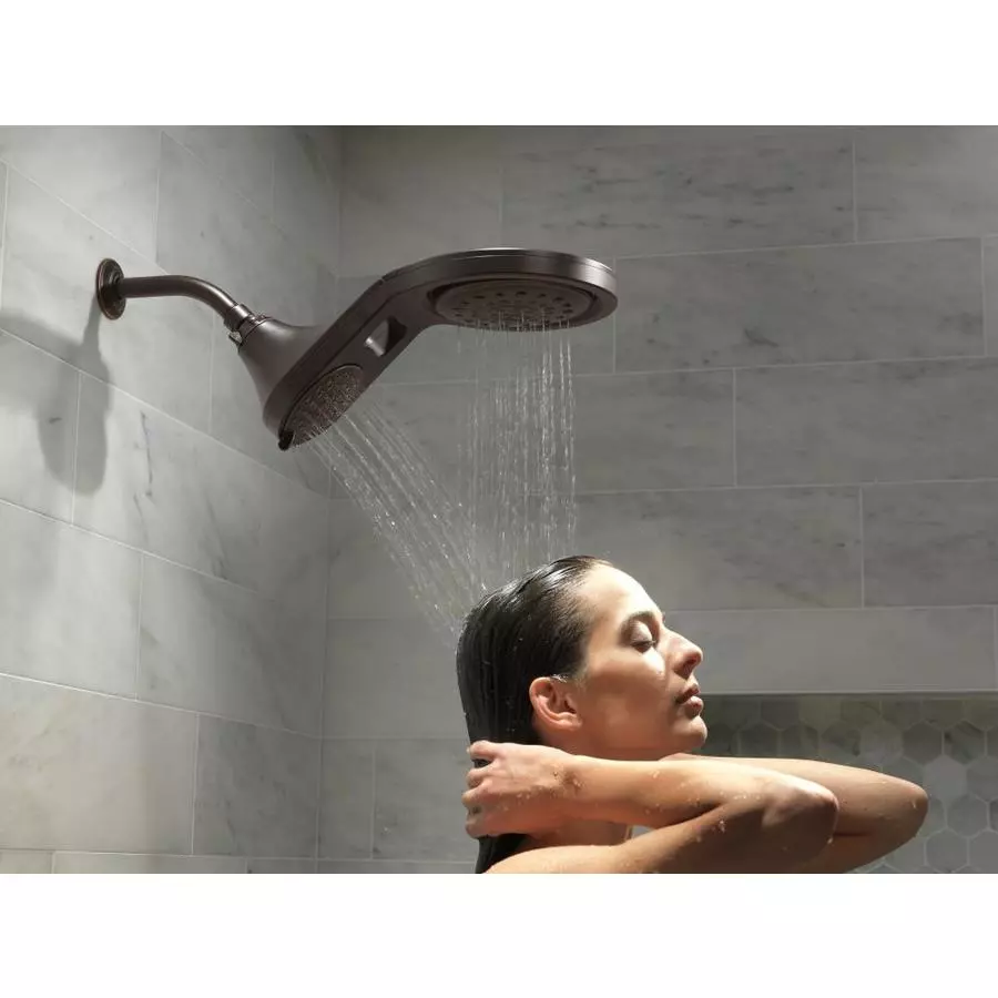 Delta Venetian Bronze 5-Spray Rain Shower Head 1.75-GPM (6.6-LPM) 13 Delta Venetian Bronze 5-Spray Rain Shower Head 1.75-GPM (6.6-LPM) - Image 11