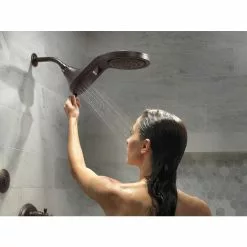 Delta Venetian Bronze 5-Spray Rain Shower Head 1.75-GPM (6.6-LPM) 24 Delta Venetian Bronze 5-Spray Rain Shower Head 1.75-GPM (6.6-LPM) -Bath and Faucet shop 034449832366 12170428 1800x1800