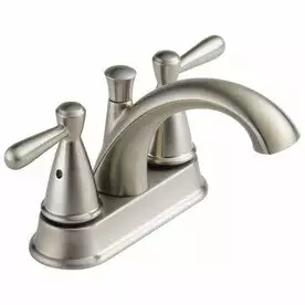 Peerless Bayside Brushed Nickel 2-Handle 4-in Centerset WaterSense Bathroom Sink Faucet With Drain 3 Peerless Bayside Brushed Nickel 2-Handle 4-in Centerset WaterSense Bathroom Sink Faucet With Drain