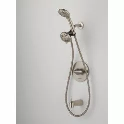 Peerless Dulcet Brushed Nickel 1-Handle Bathtub And Shower Faucet 20 Peerless Dulcet Brushed Nickel 1-Handle Bathtub And Shower Faucet -Bath and Faucet shop 034449842556 08312352 1800x1800