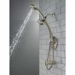 Peerless Dulcet Brushed Nickel 1-Handle Bathtub And Shower Faucet 26 Peerless Dulcet Brushed Nickel 1-Handle Bathtub And Shower Faucet -Bath and Faucet shop 034449842556 10710969 1800x1800