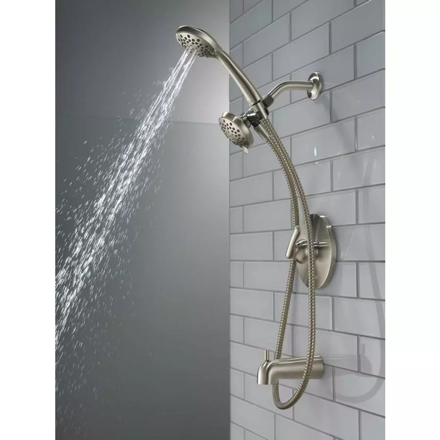 Peerless Dulcet Brushed Nickel 1-Handle Bathtub And Shower Faucet 11 Peerless Dulcet Brushed Nickel 1-Handle Bathtub And Shower Faucet - Image 9