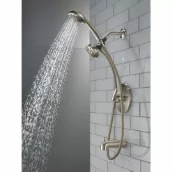 Peerless Dulcet Brushed Nickel 1-Handle Bathtub And Shower Faucet 25 Peerless Dulcet Brushed Nickel 1-Handle Bathtub And Shower Faucet -Bath and Faucet shop 034449842556 10710974 1800x1800