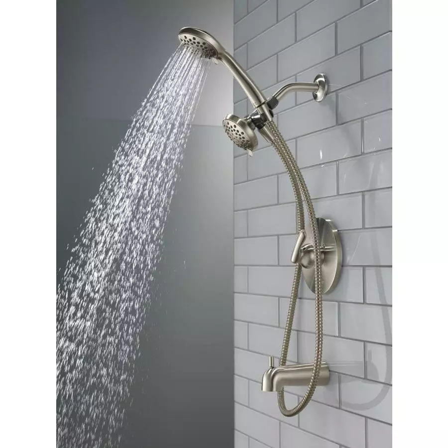 Peerless Dulcet Brushed Nickel 1-Handle Bathtub And Shower Faucet 10 Peerless Dulcet Brushed Nickel 1-Handle Bathtub And Shower Faucet - Image 8