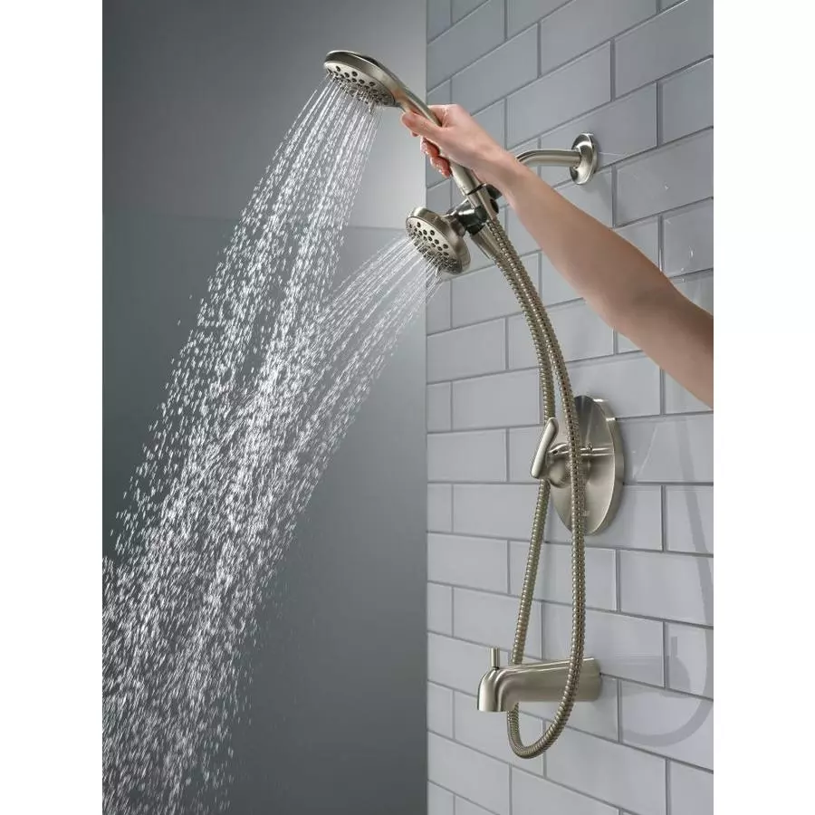 Peerless Dulcet Brushed Nickel 1-Handle Bathtub And Shower Faucet 15 Peerless Dulcet Brushed Nickel 1-Handle Bathtub And Shower Faucet - Image 13