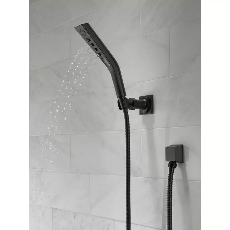 Delta Universal Showering Components Matte Black 3-Spray Handheld Shower 1.75-GPM (6.6-LPM) 8 Delta Universal Showering Components Matte Black 3-Spray Handheld Shower 1.75-GPM (6.6-LPM) - Image 6