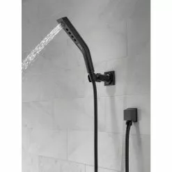 Delta Universal Showering Components Matte Black 3-Spray Handheld Shower 1.75-GPM (6.6-LPM) 15 Delta Universal Showering Components Matte Black 3-Spray Handheld Shower 1.75-GPM (6.6-LPM) -Bath and Faucet shop 034449844680 09207117 1800x1800