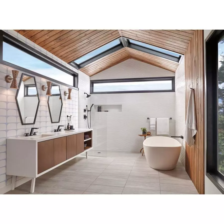 Delta Universal Showering Components Matte Black 3-Spray Handheld Shower 1.75-GPM (6.6-LPM) 10 Delta Universal Showering Components Matte Black 3-Spray Handheld Shower 1.75-GPM (6.6-LPM) - Image 8