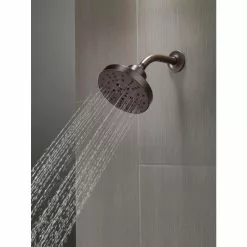 Delta Universal Showering Components Stainless 5-Spray Rain Shower Head 1.75-GPM (6.6-LPM) 29 Delta Universal Showering Components Stainless 5-Spray Rain Shower Head 1.75-GPM (6.6-LPM) -Bath and Faucet shop 034449844765 09206788 1800x1800