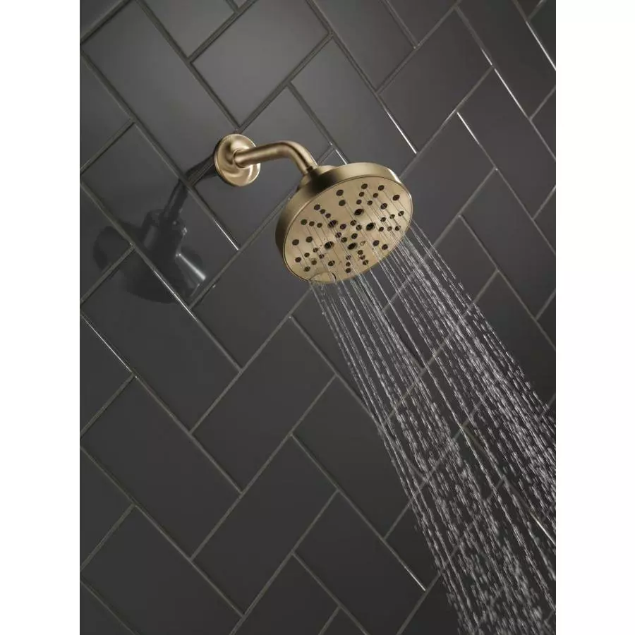 Delta Universal Showering Components Stainless 5-Spray Rain Shower Head 1.75-GPM (6.6-LPM) 14 Delta Universal Showering Components Stainless 5-Spray Rain Shower Head 1.75-GPM (6.6-LPM) - Image 12