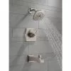 Delta Flynn Stainless 1-Handle Bathtub And Shower Faucet With Valve -Bath and Faucet shop 034449847759 08204590 1800x1800