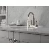 Delta Alux Spotshield Brushed Nickel 2-handle 4-in Centerset WaterSense Bathroom Sink Faucet With Drain -Bath and Faucet shop 034449848008 08208826 1800x1800