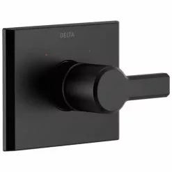 Delta 0.5-in Matte Black Bathtub/Shower Diverter