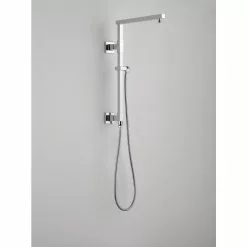 Delta 0.5-in Matte Black Shower Arm With Diverter -Bath and Faucet shop 034449861984 09325057 1800x1800