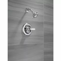 Delta Classic Chrome 1-Handle Shower Faucet With Valve