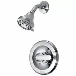 Delta Classic Chrome 1-Handle Shower Faucet With Valve -Bath and Faucet shop 034449873789xl 1800x1800