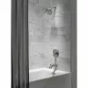 Delta Sandover Spotshield Brushed Nickel 1-Handle Bathtub And Shower Faucet