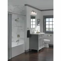 Delta Sandover Spotshield Brushed Nickel 1-Handle Bathtub And Shower Faucet -Bath and Faucet shop 034449874502 12165935 1800x1800