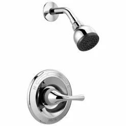 Delta Foundations Chrome 1-Handle Shower Faucet With Valve 11 Delta Foundations Chrome 1-Handle Shower Faucet With Valve -Bath and Faucet shop 034449878708xl 1800x1800
