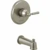 Peerless 0.5-in Brushed Nickel Bathtub/Shower Mixer 2 Peerless 0.5-in Brushed Nickel Bathtub/Shower Mixer -Bath and Faucet shop 034449894524xl 1800x1800