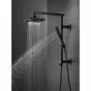 Delta 0.5-in Matte Black Shower Arm With Diverter -Bath and Faucet shop 034449906999 12391104 1800x1800