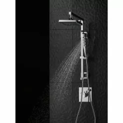 Delta 0.5-in Matte Black Shower Arm With Diverter -Bath and Faucet shop 034449915922 13054286 1800x1800