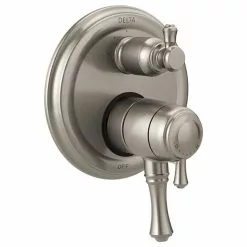 DELTA Cassidy Stainless 2-Spray Shower Bar System (Valve Included) -Bath and Faucet shop 034449923101 10204239 1800x1800