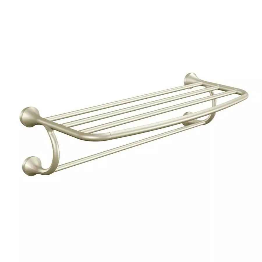 Moen Eva Brushed Nickel Wall Mount Towel Rack 3 Moen Eva Brushed Nickel Wall Mount Towel Rack