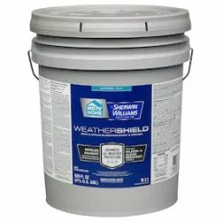 HGTV HOME By Sherwin-Williams Weathershield Extra White Flat Exterior Tintable Paint (Actual Net Contents: 620-fl Oz)