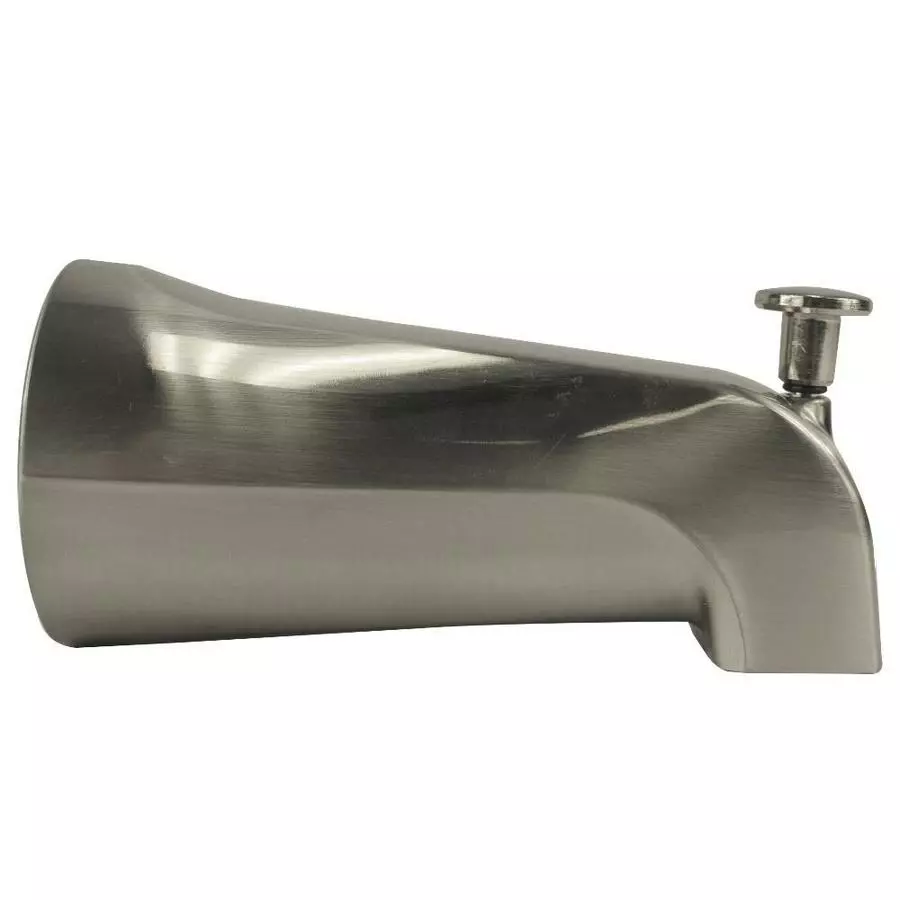 Danco Brushed Nickel Bathtub Spout With Diverter 3 Danco Brushed Nickel Bathtub Spout With Diverter